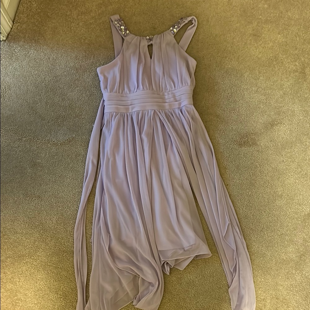 Rare Editions Lavender Formal Kids Dress